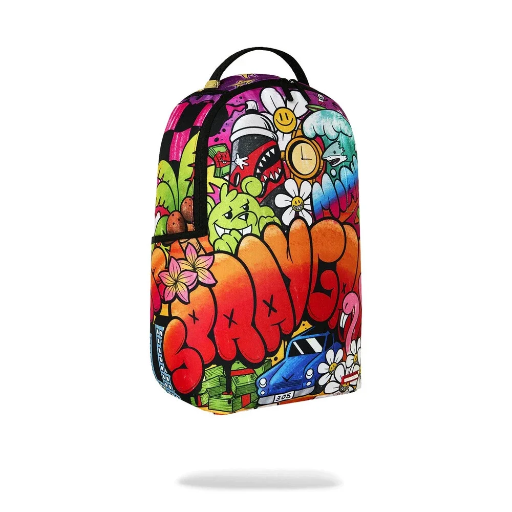 Sprayground Timewave Backpack Unisex Multi Laptop Sleeve Top Handle Bag GBS235